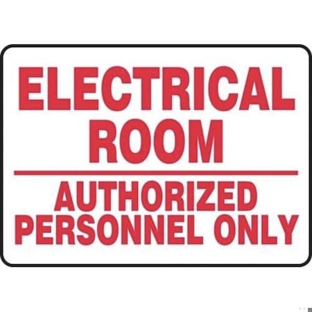 Accuform SAFETY SIGN ELECTRICAL ROOM  MELC521VA MELC521VA